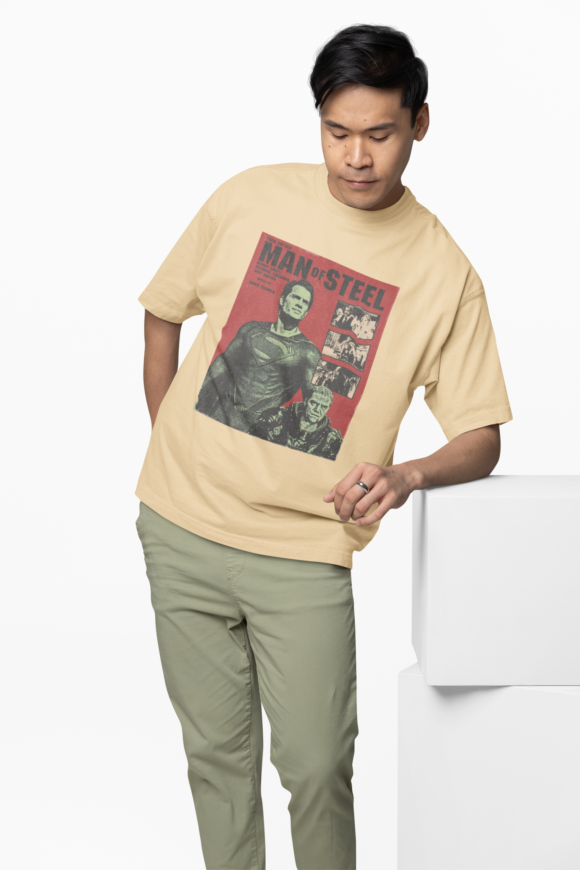 Superman Street Style Oversized T-Shirt