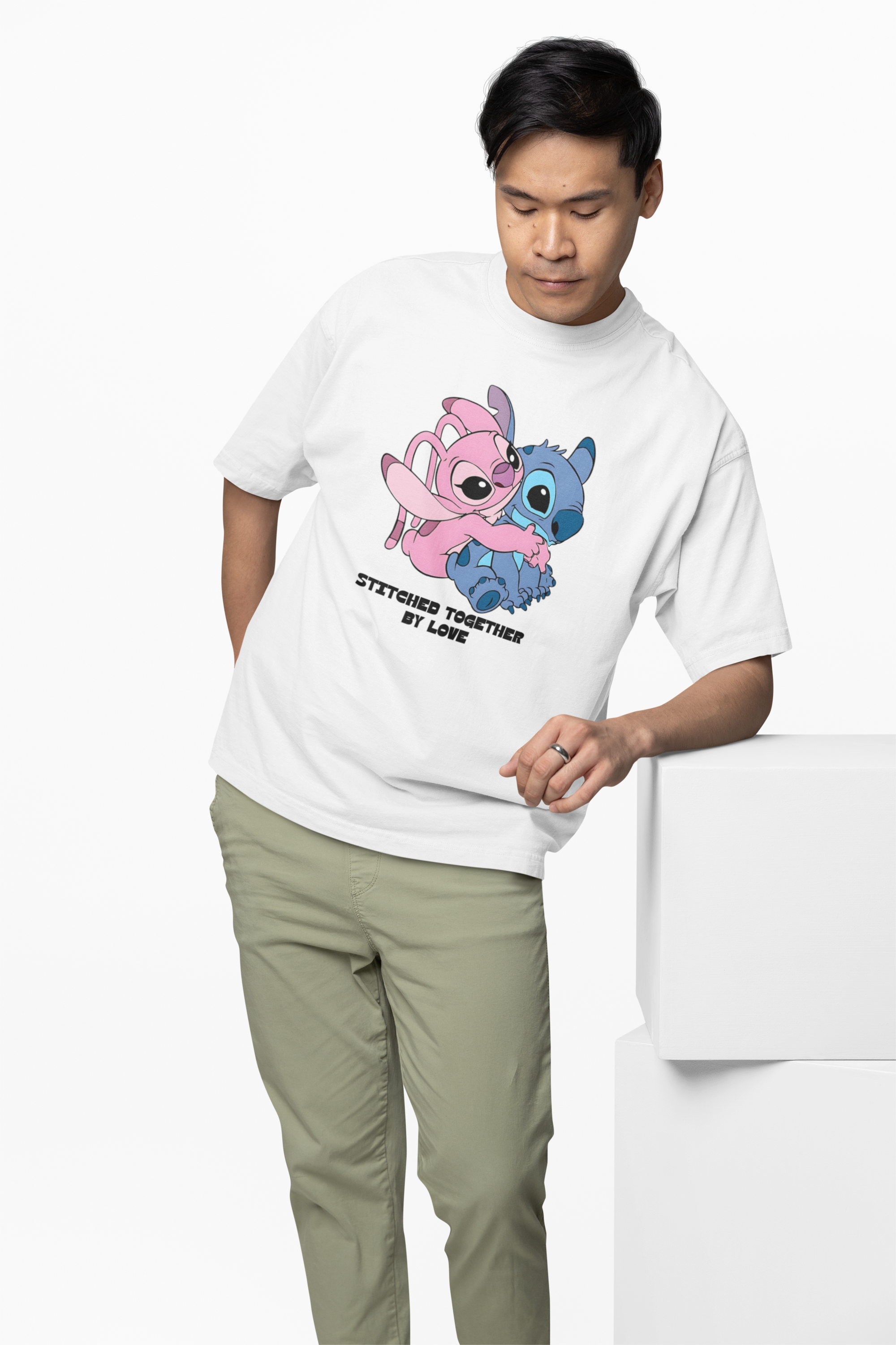 Together By Love Oversized T-Shirts