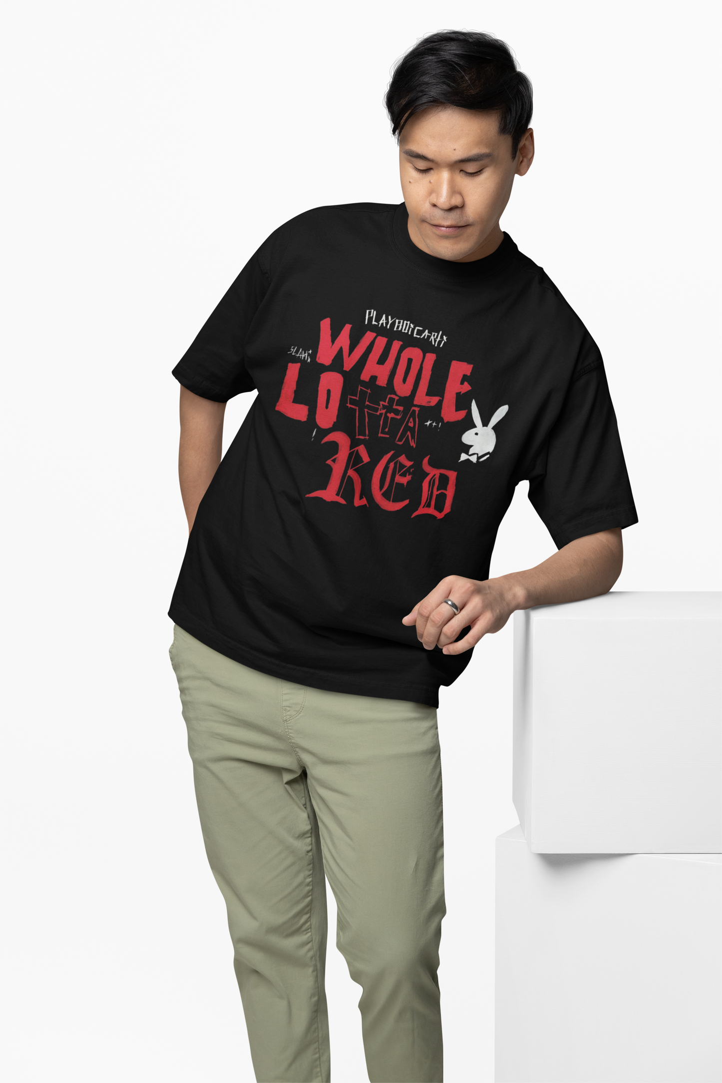 Playboy Cart Oversized T-Shirt – Stylish Streetwear Casual Tee