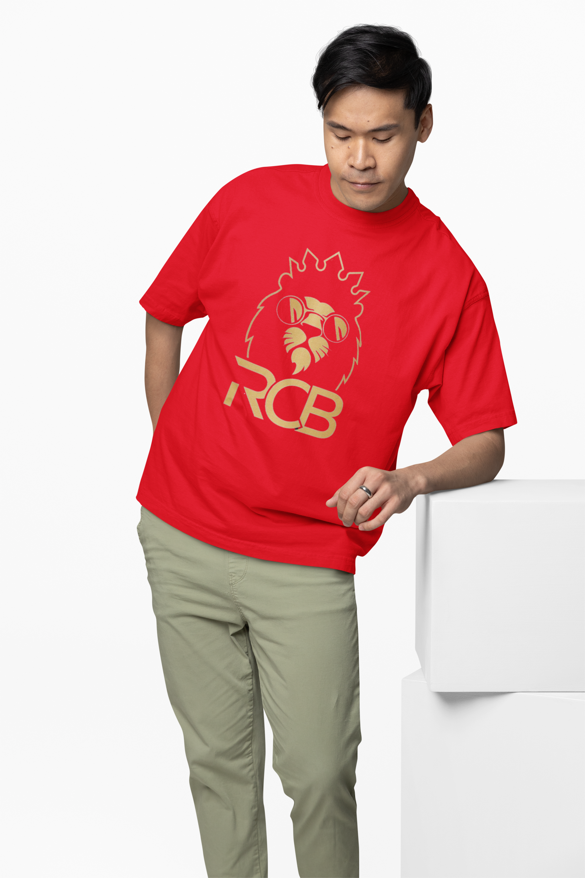 King RCB Oversized T-Shirt