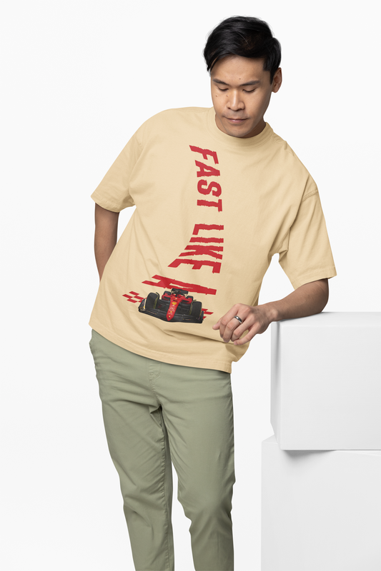Fast Like Oversized T-Shirts – Bold Racing Streetwear