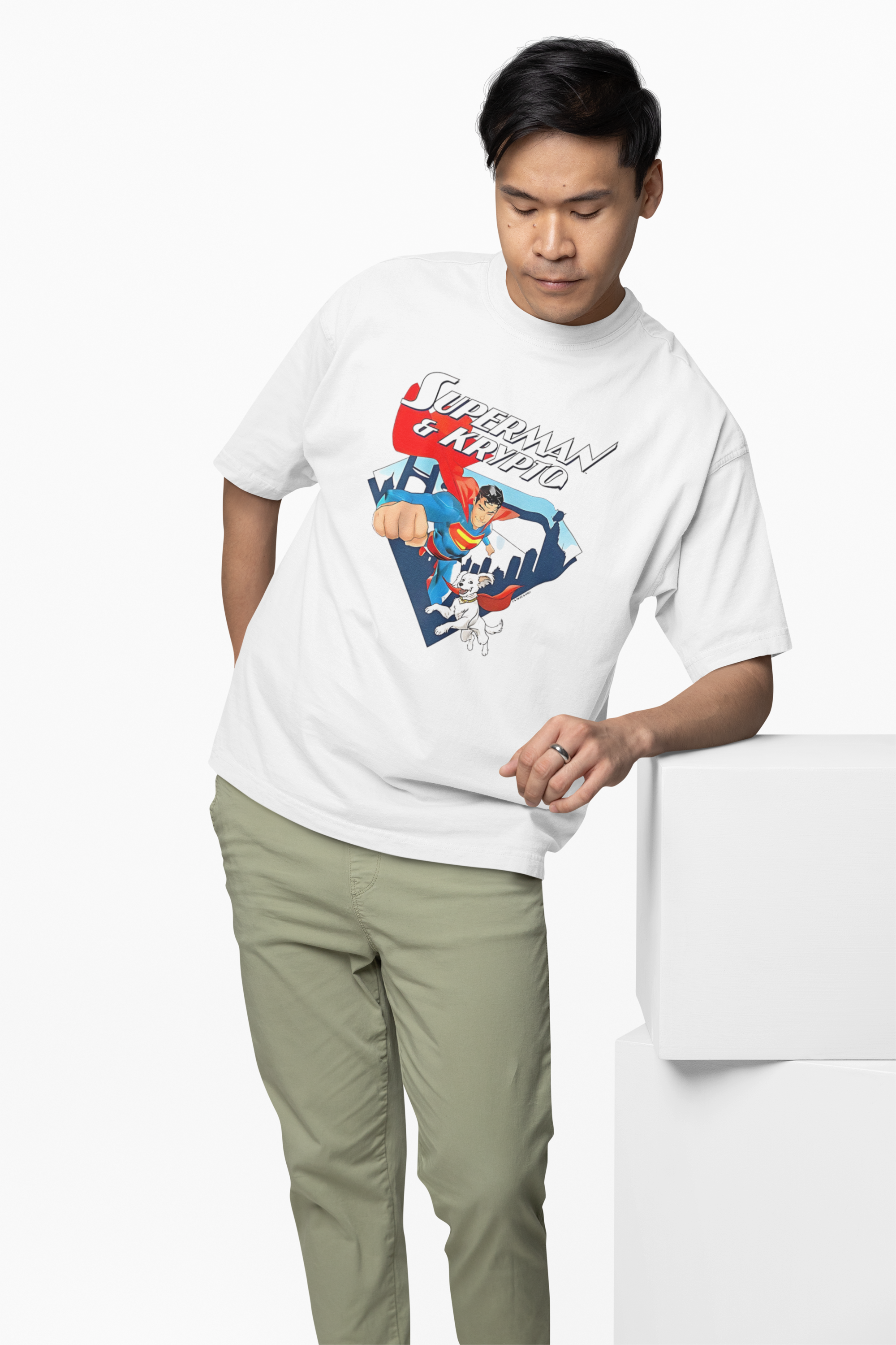 Superman Heritage Oversized T-Shirt