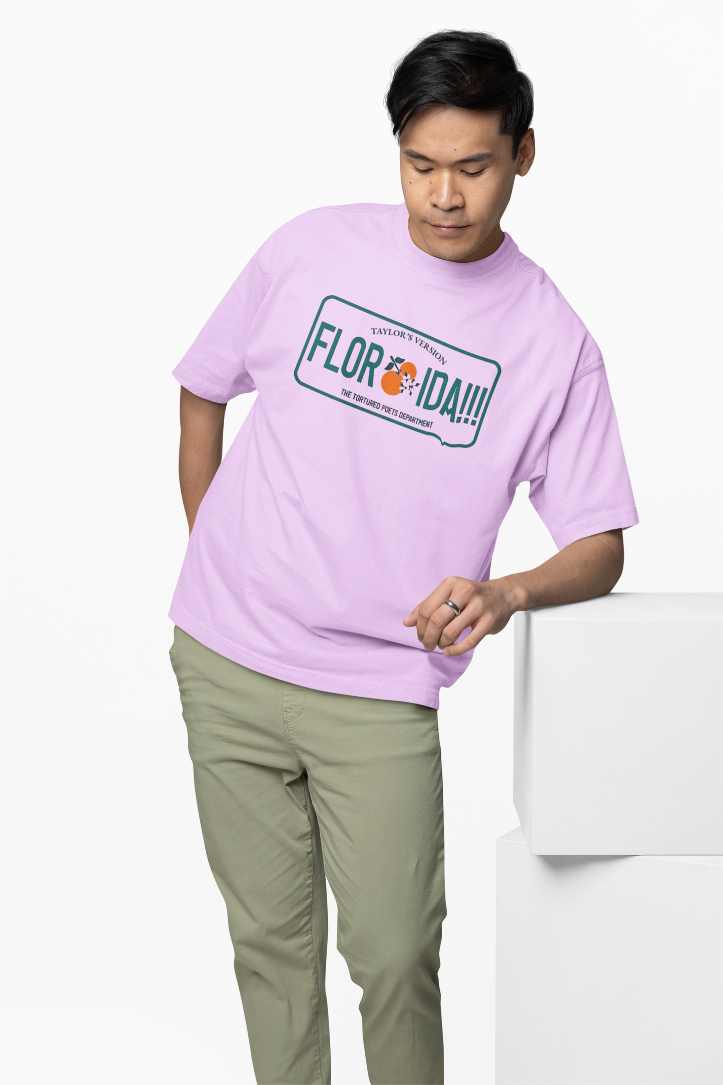 Florida Graphic Oversized T-Shirt Relaxed Fit Casual Wear