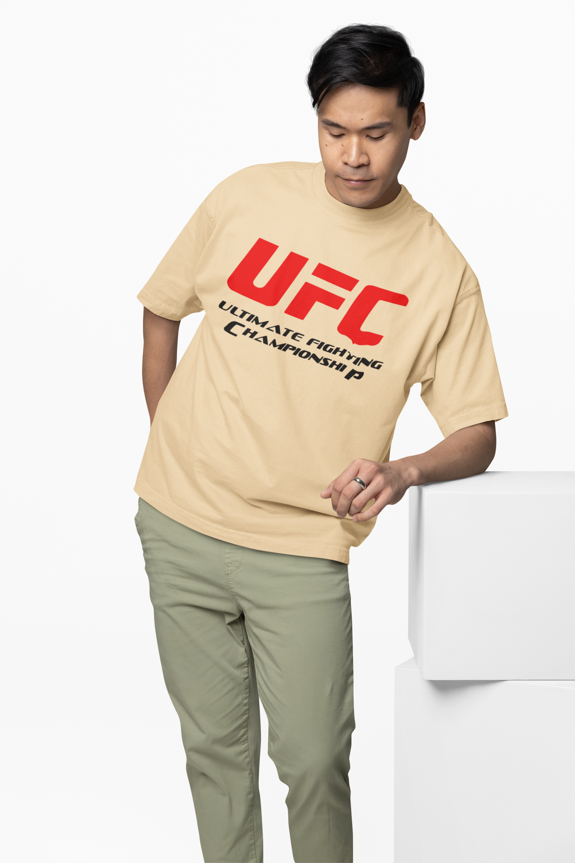 UFC Word Oversized T-Shirt