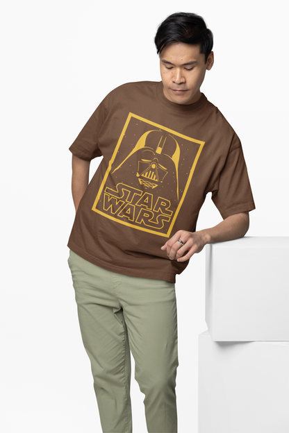 Vader Star Wars Text Oversized T-Shirts for Bold Fan Style