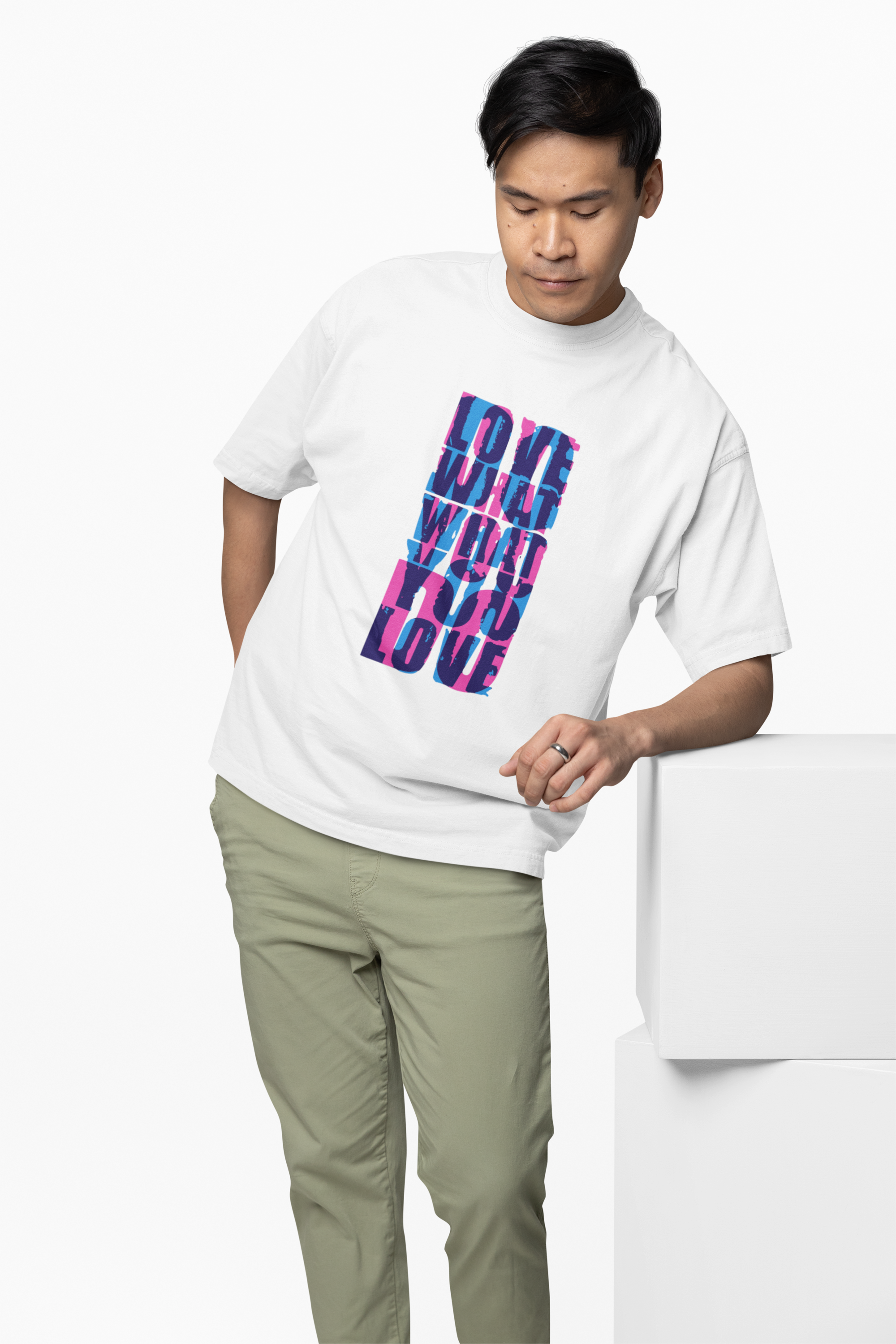 Love What You Love Oversized T-Shirts