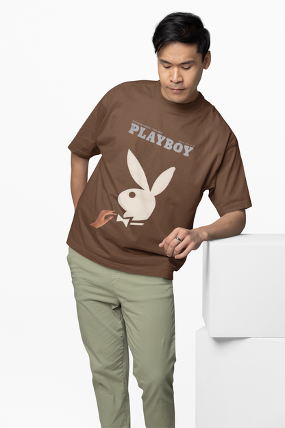 Playboy Dark Icon Oversized T-Shirt – Comfortable Streetwear