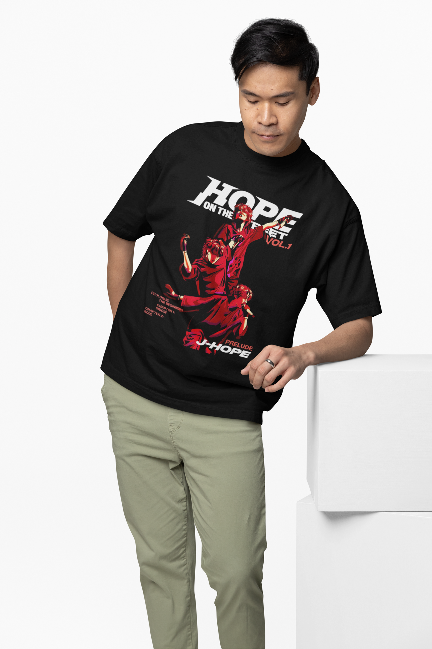 BTS J-Hope Oversized T-Shirt Iconic Streetwear for ARMY Fans