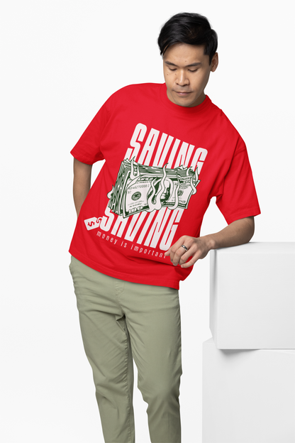 Money Is Important Oversized T-Shirt – Bold & Comfortable