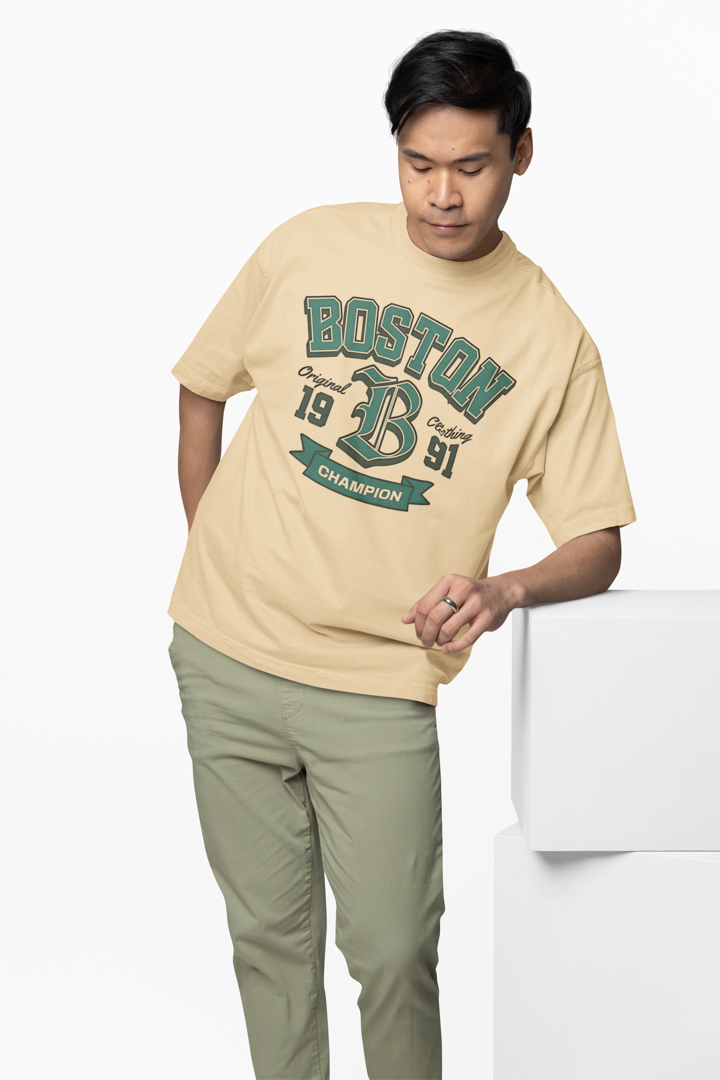 Baseball Baston 1991 Oversized T-Shirt