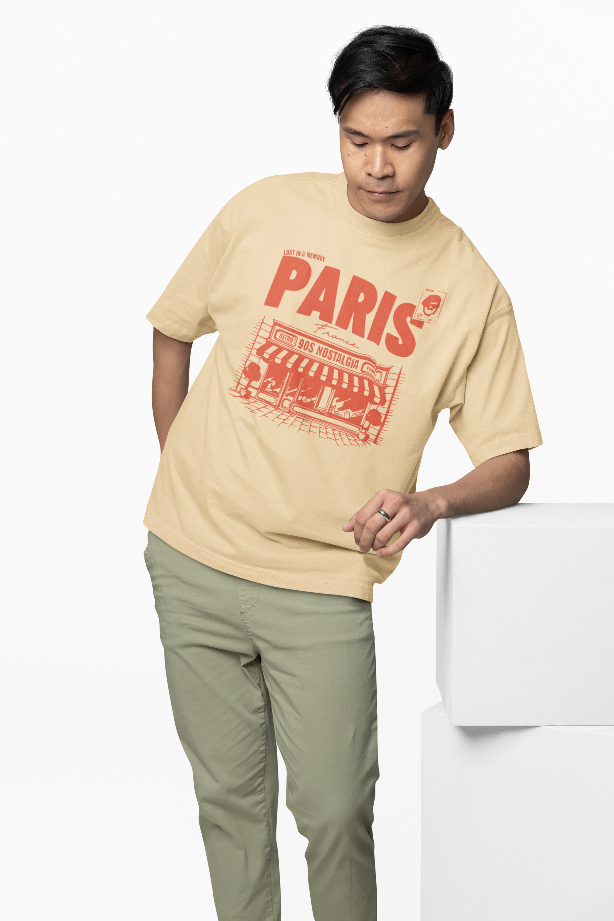 Paris Oversized T-Shir