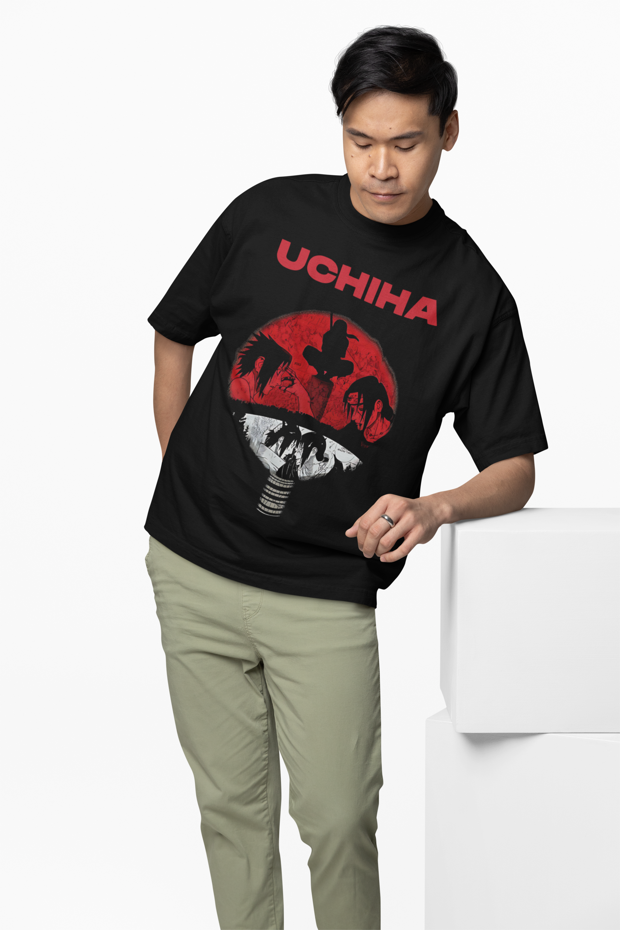 Icon Uchiha Oversized T-Shirt