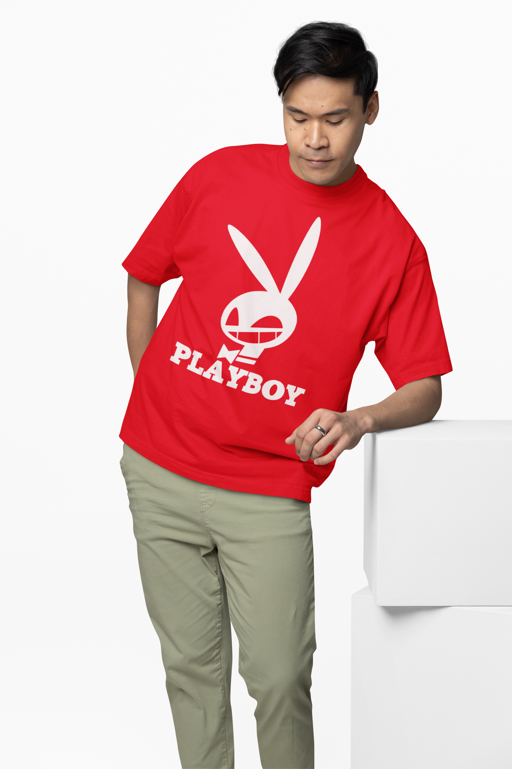 Playboy Retro Style Oversized T-Shirt
