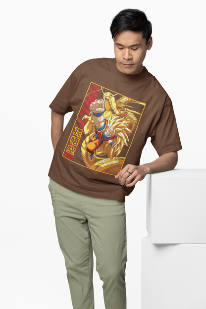 Sun Wukong Oversized T-Shirt Iconic Monkey King Tee Style