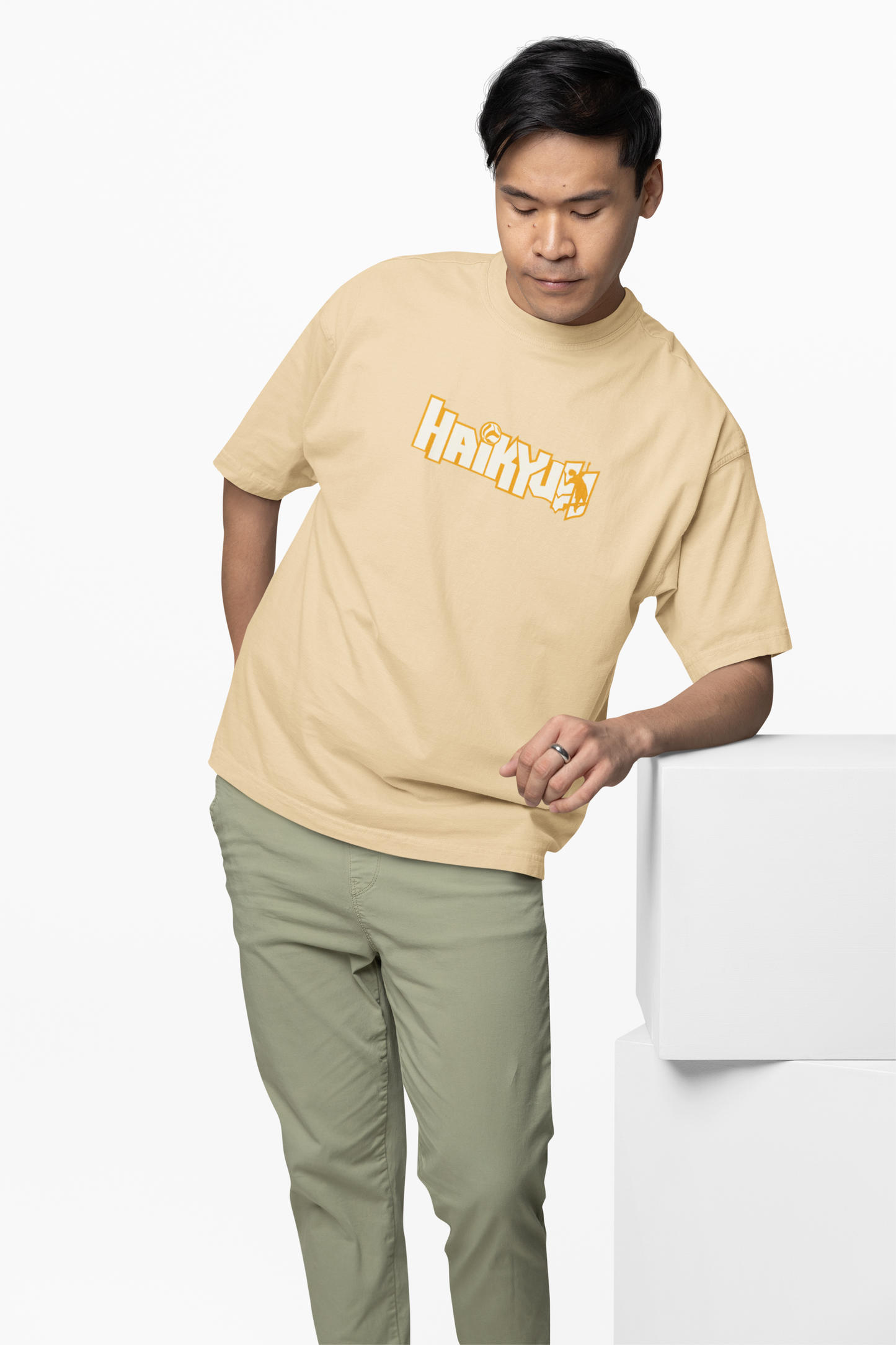 Haikyu Oversized T-Shirt Bold Anime-Inspired Streetwear