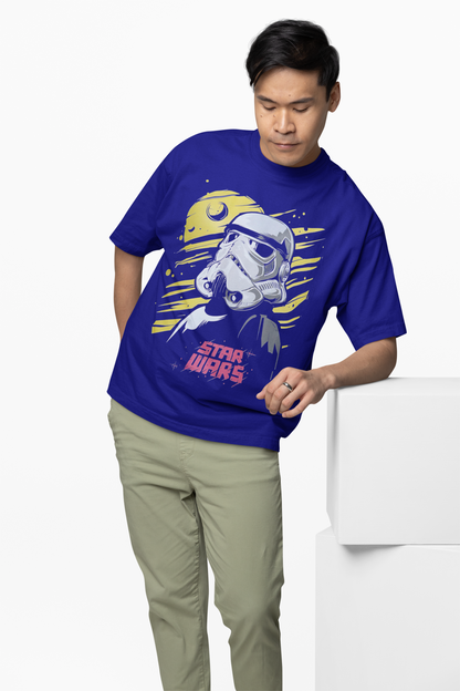 Stormtrooper Oversized T-Shirt Sci-Fi Streetwear Casual Tee