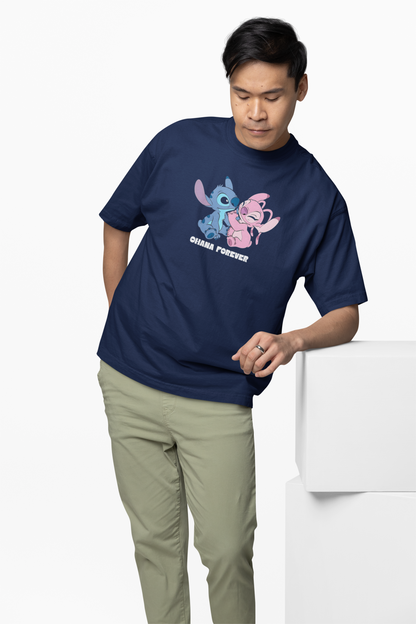 Ohana Forever Oversized T-Shirts – Family, Loyalty & Island Spirit