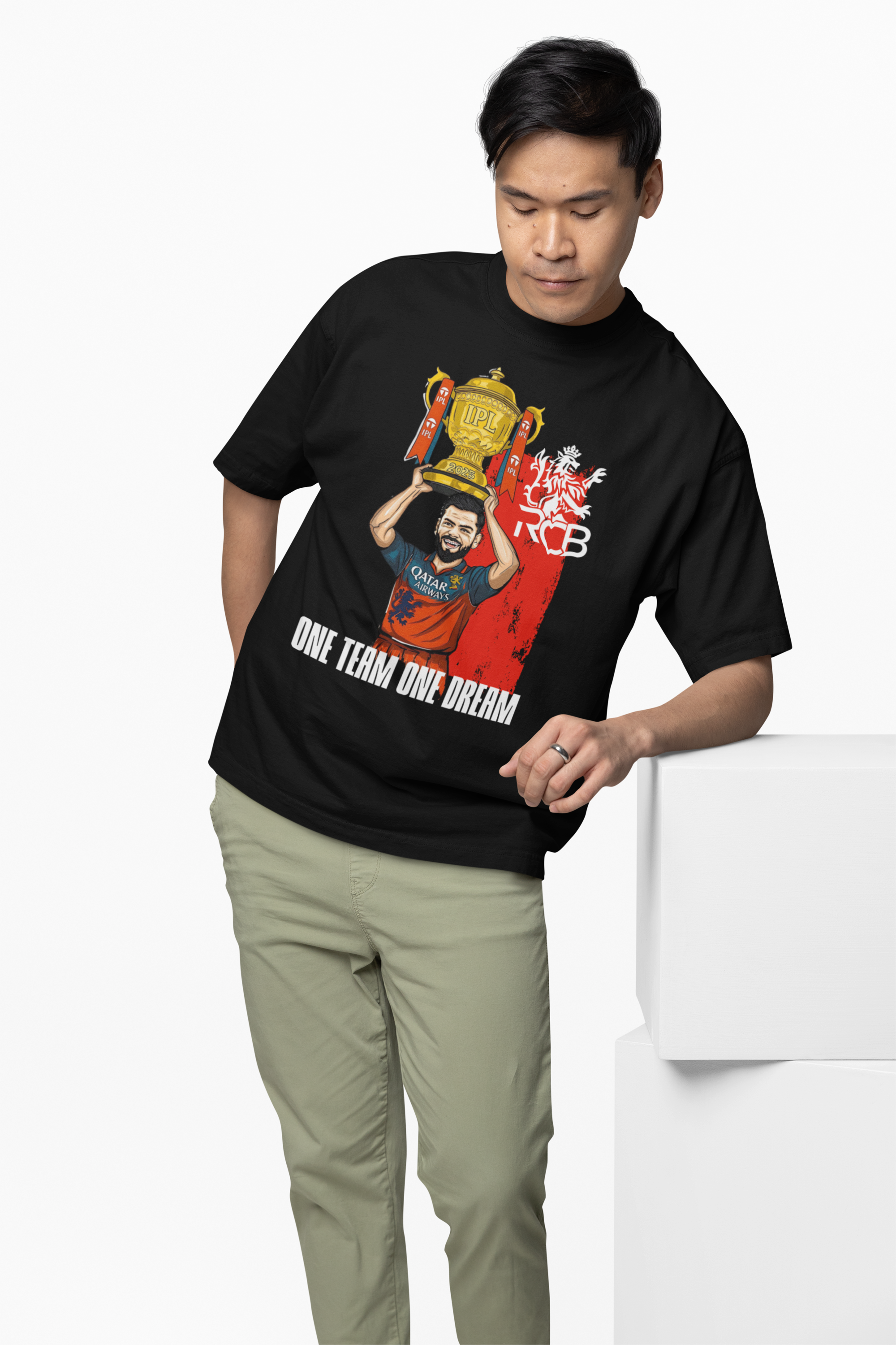 One Team One Dream Oversized T-Shirt