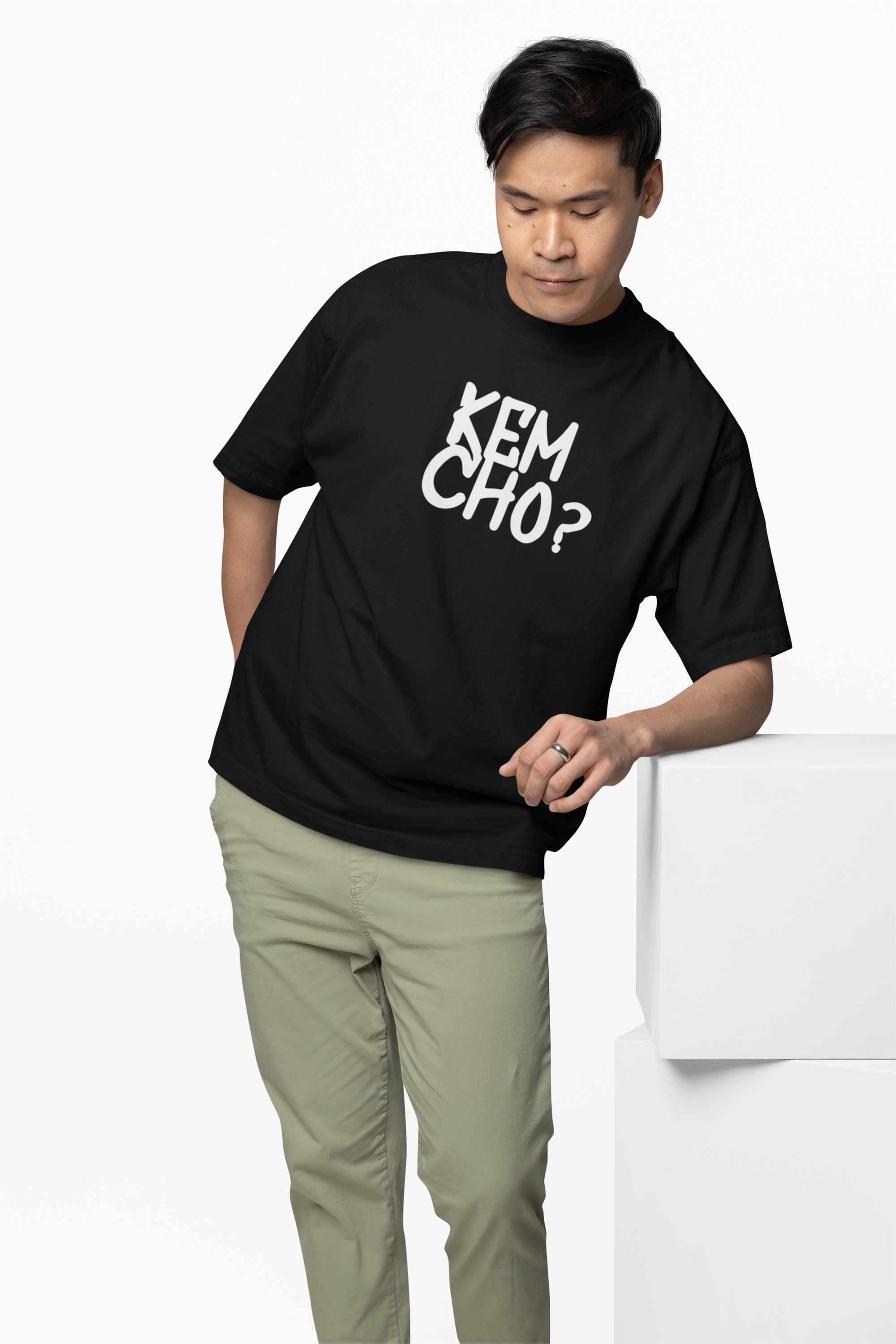 Kem Cho Gujarati Oversized T-Shirt
