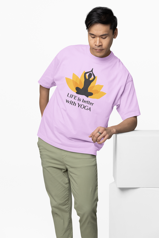 Zen Flow Relaxed T-Shirt Calm Minimal Streetwear Design Style