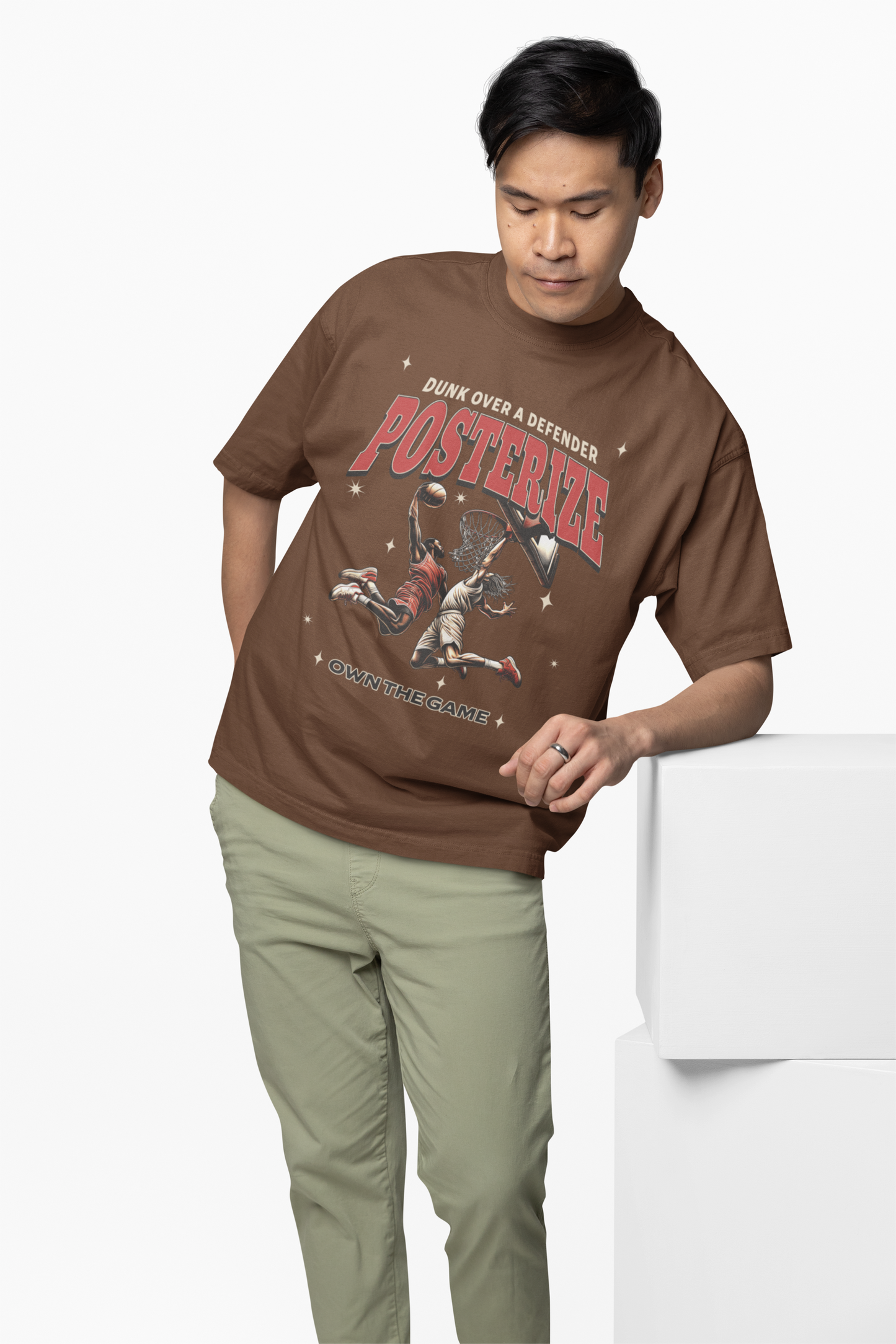 Posterize Oversized T-Shirt for Bold Streetwear Styling