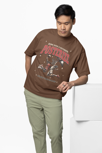 Posterize Oversized T-Shirt for Bold Streetwear Styling