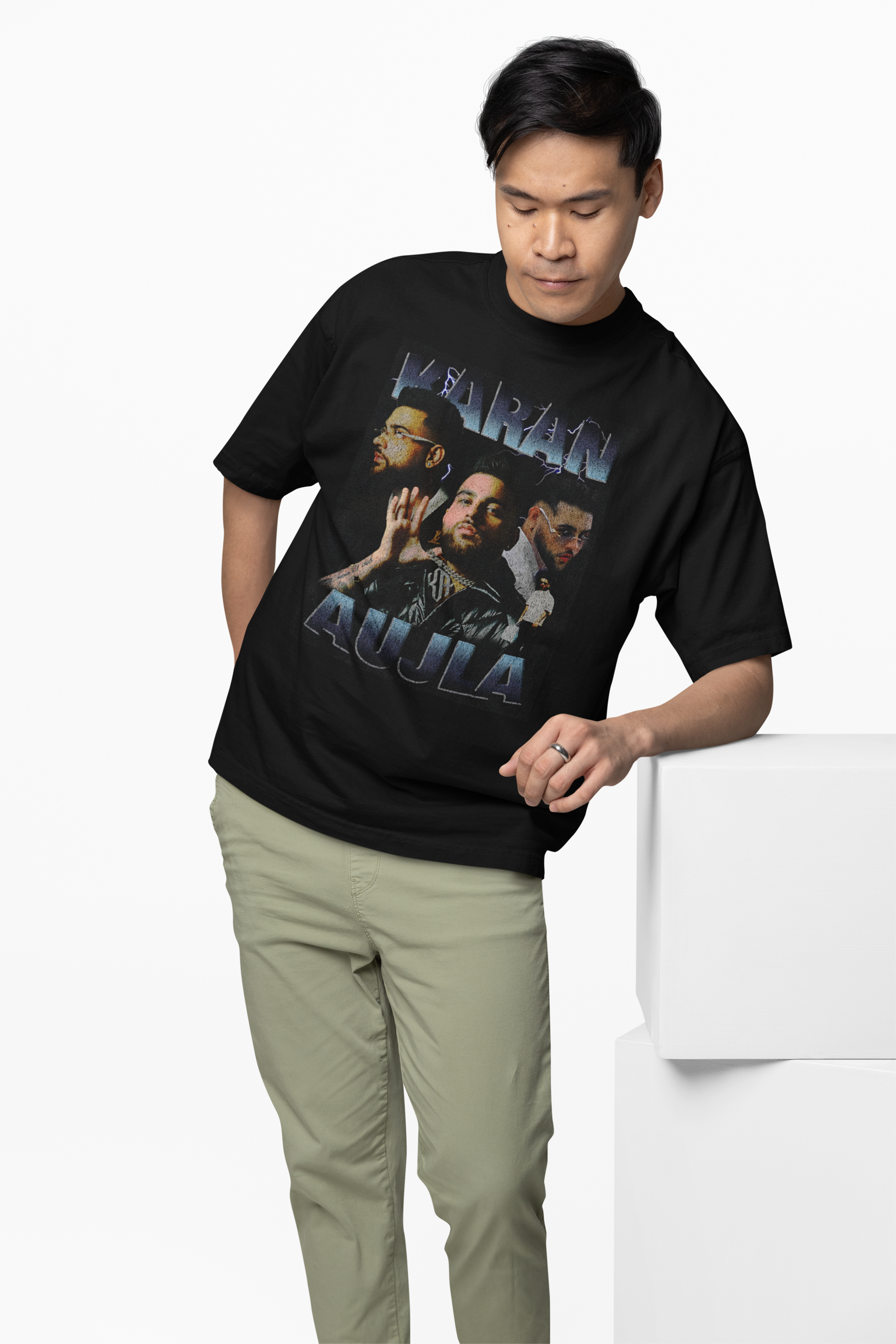 Karan Aujla's Swag Oversized T-Shirt