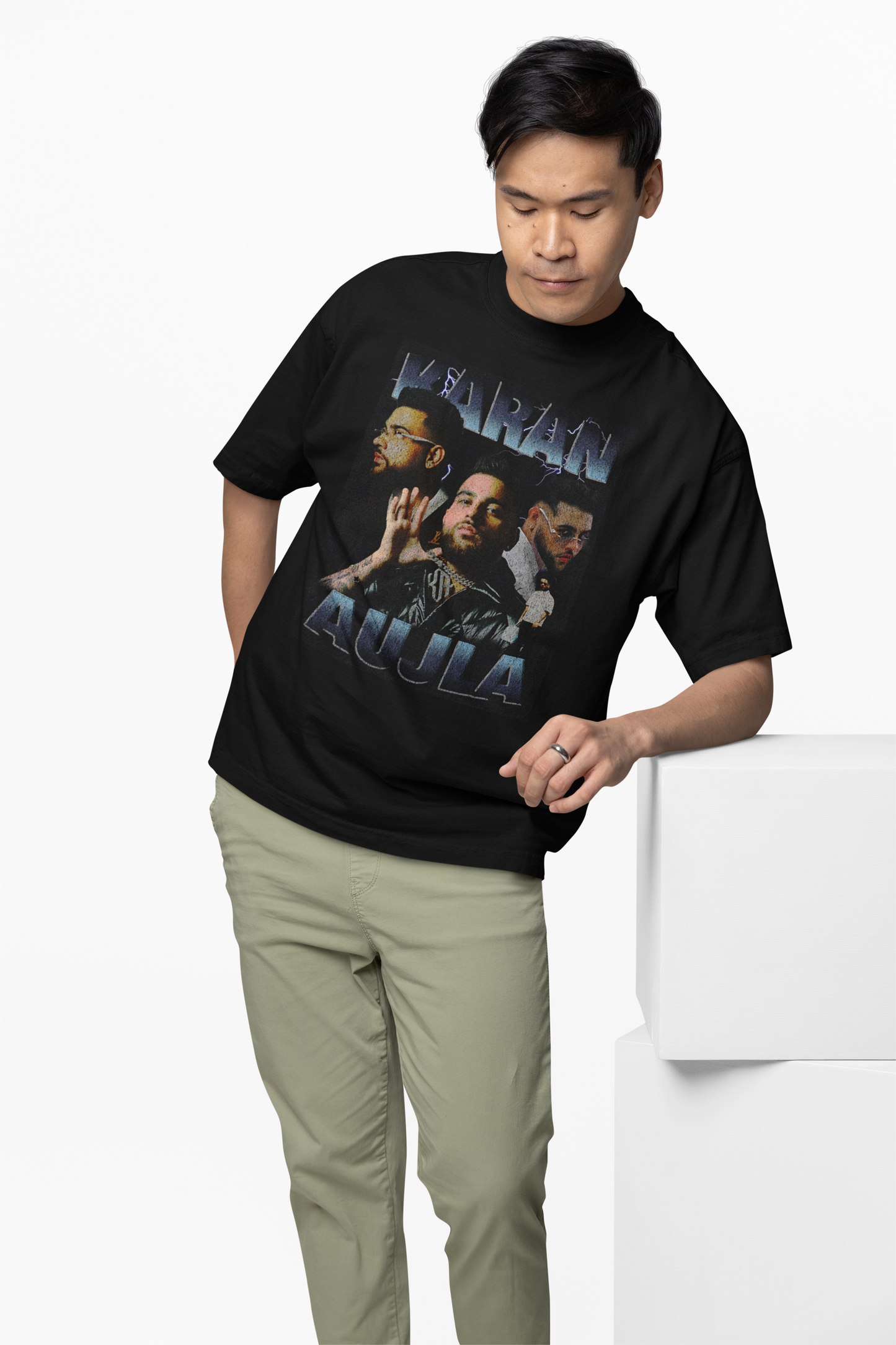 Karan Aujla's Swag Oversized T-Shirt