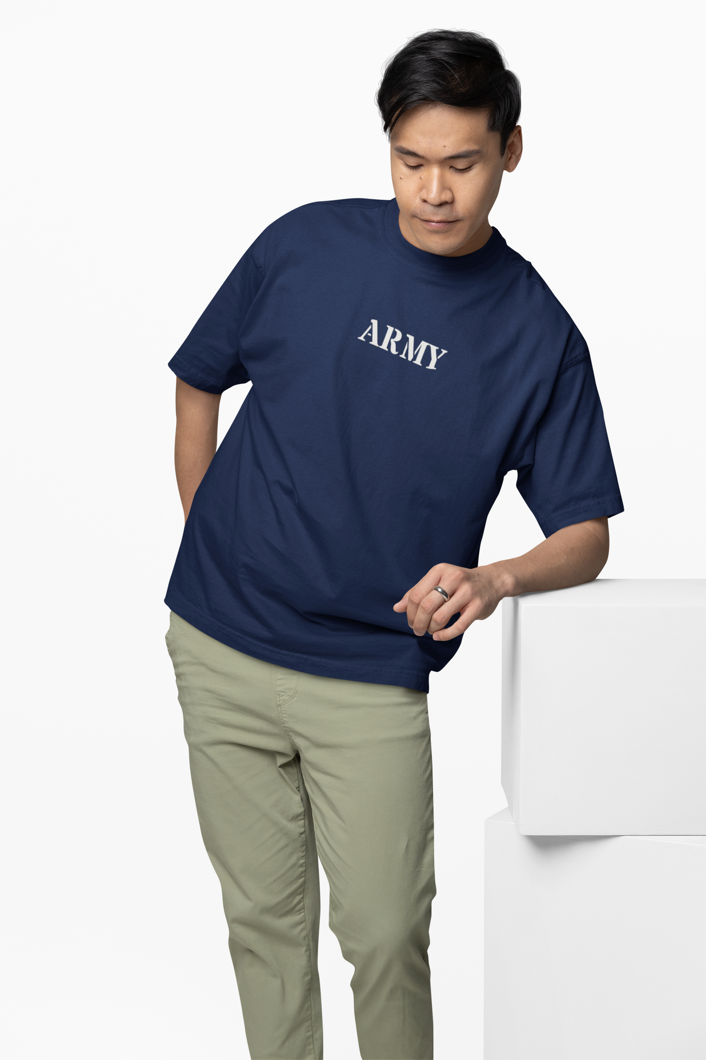 Army Battle Oversized T-Shirt