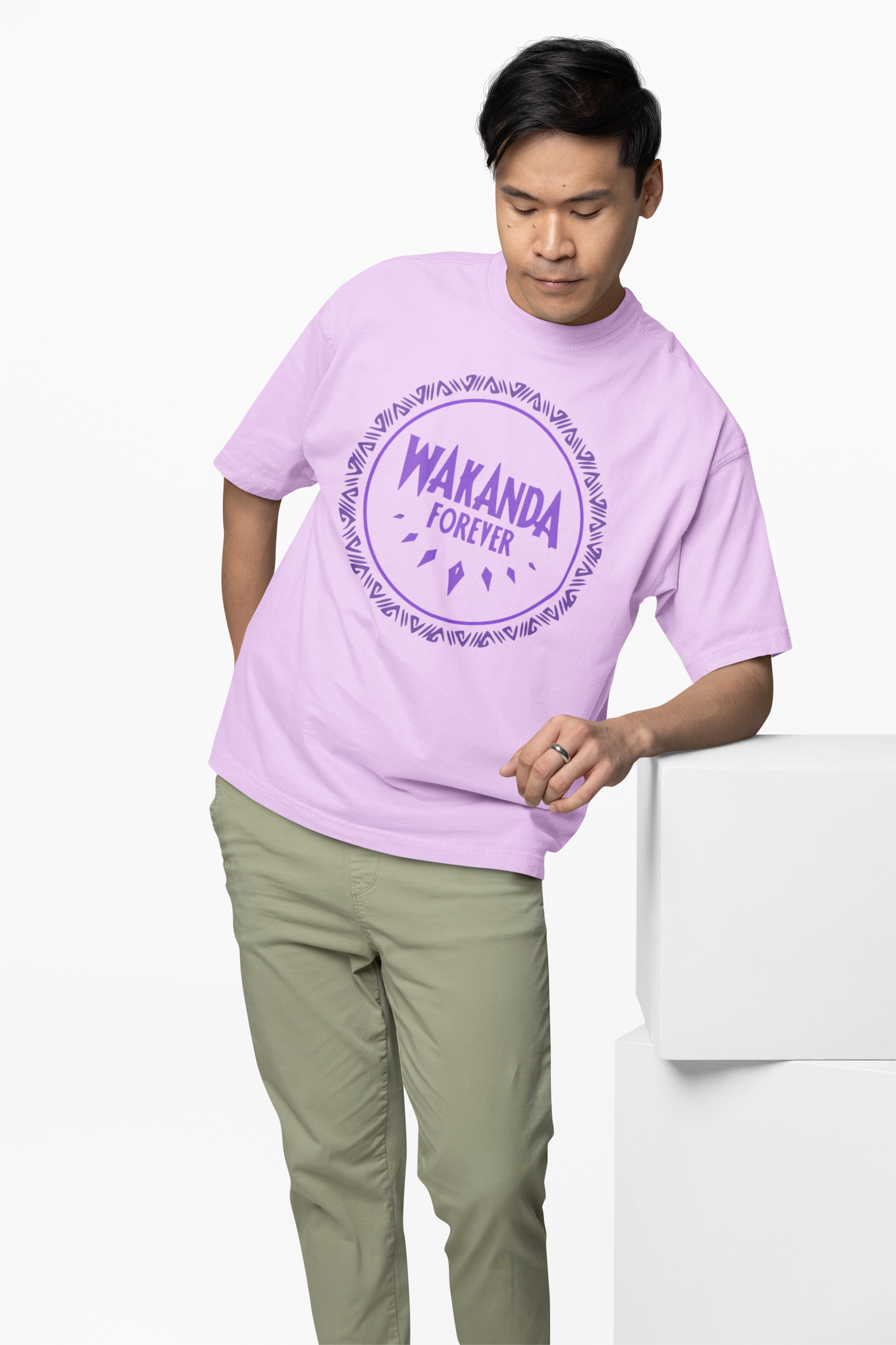 Wakanda Forever Oversized T-Shirts