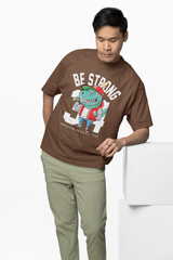 Baseball Be Strong Oversized T-Shirt