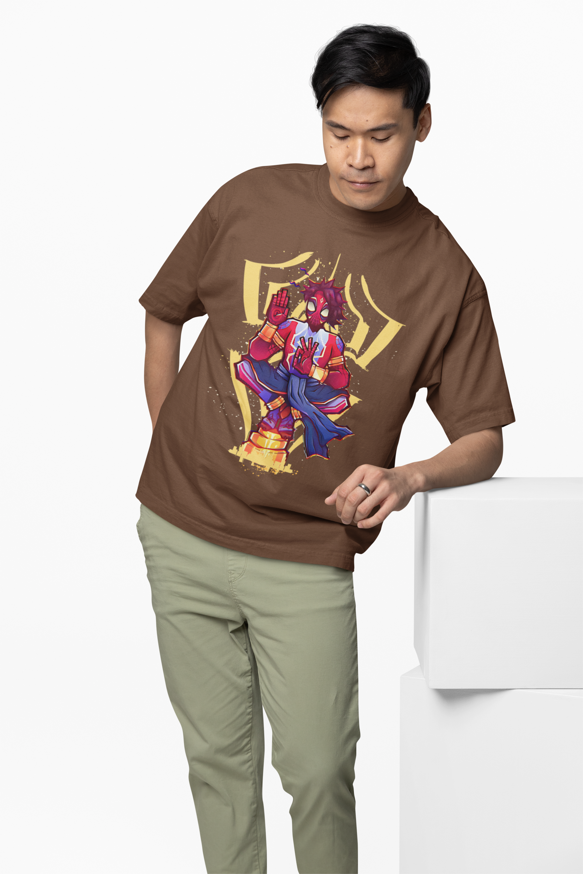 Spider-Man Graphic Oversized T-Shirt