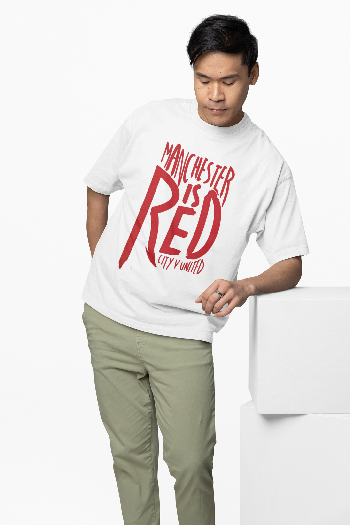 Manchester City Oversized T-Shirts – Premium Cotton, Relaxed Fit