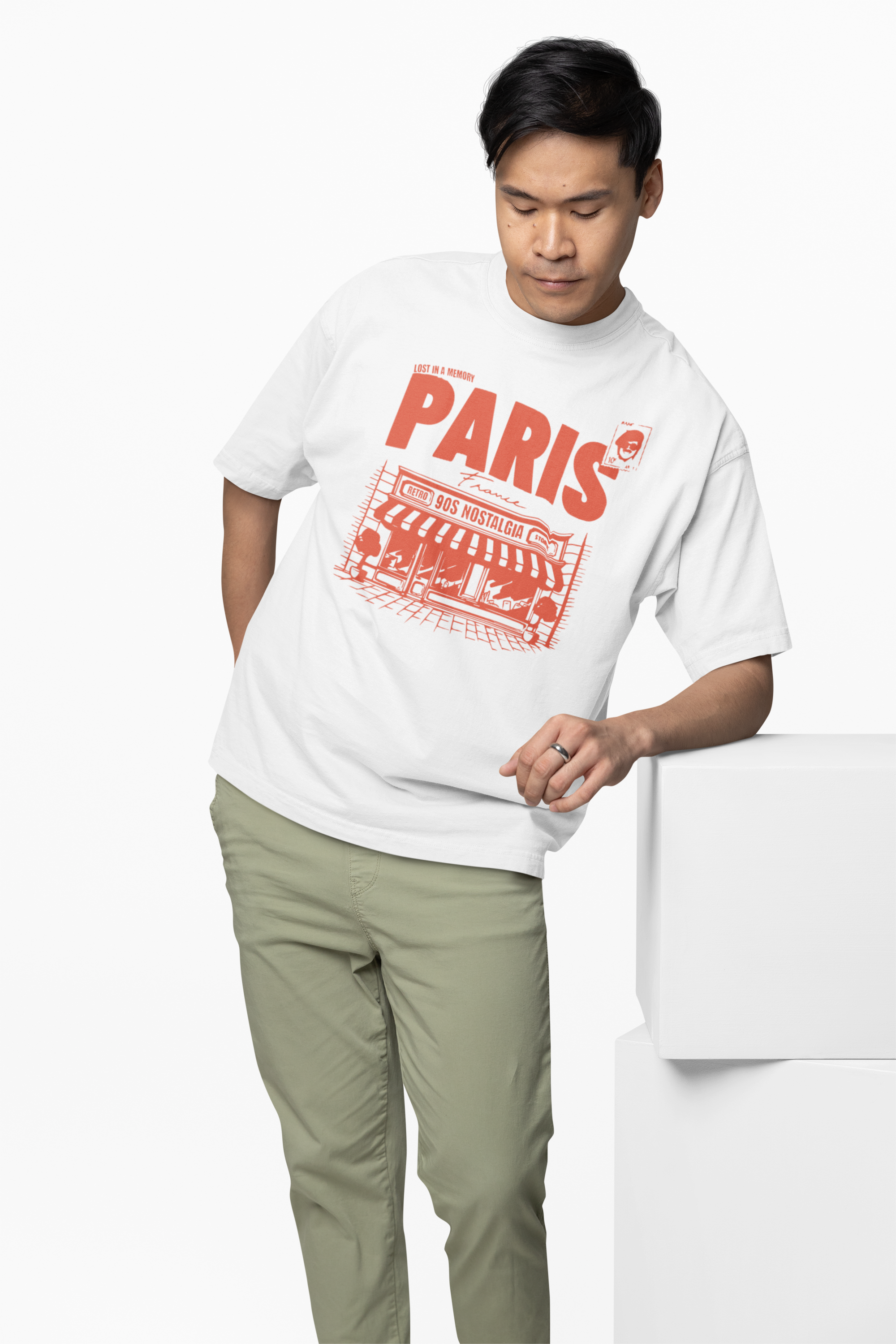 Paris Oversized T-Shir