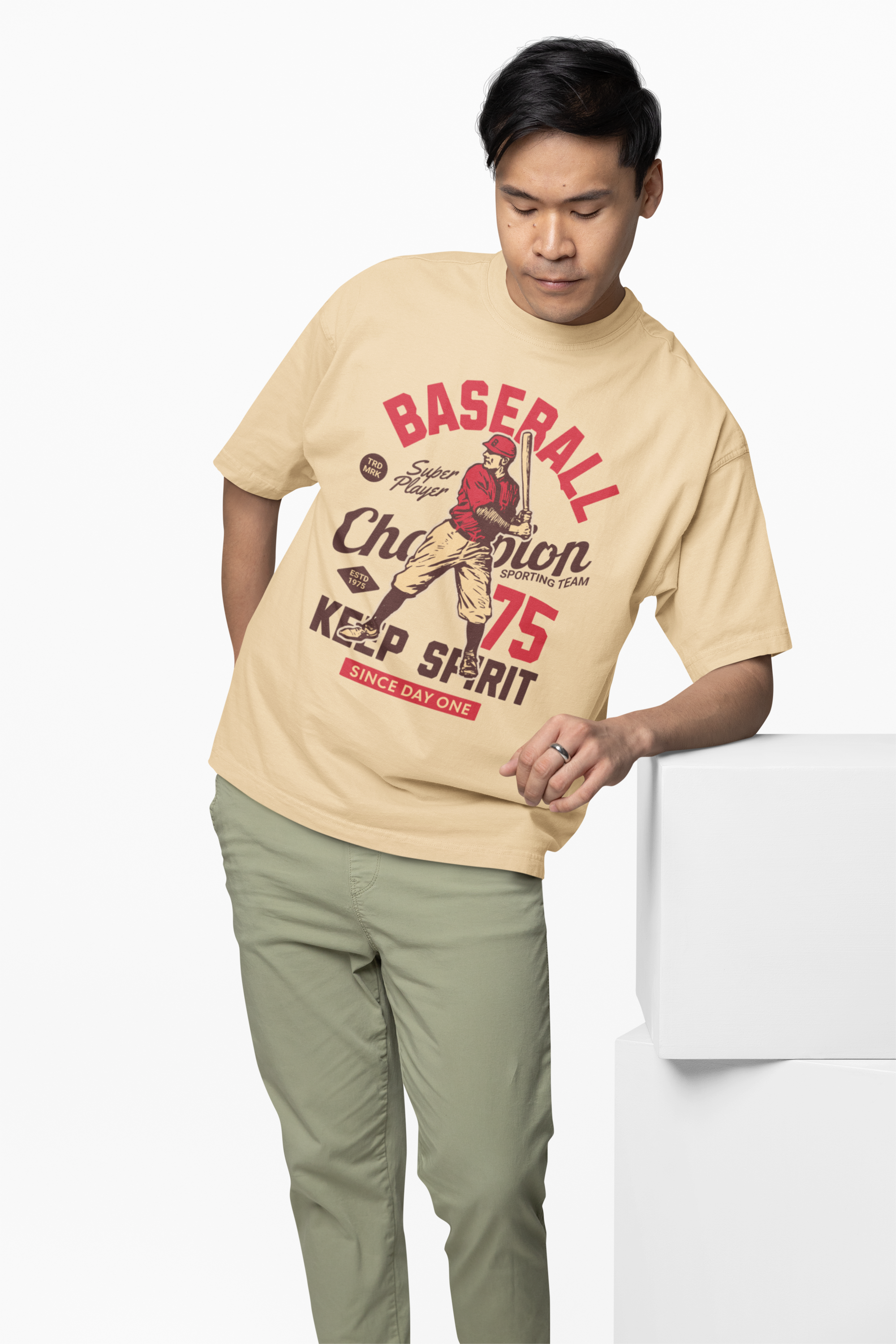 Keep Spirit Oversized T-Shirt