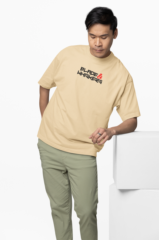 Blade & Whiskers Oversized T-Shirt