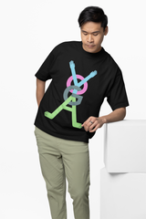 Yoga Graphic Oversized T-Shirt