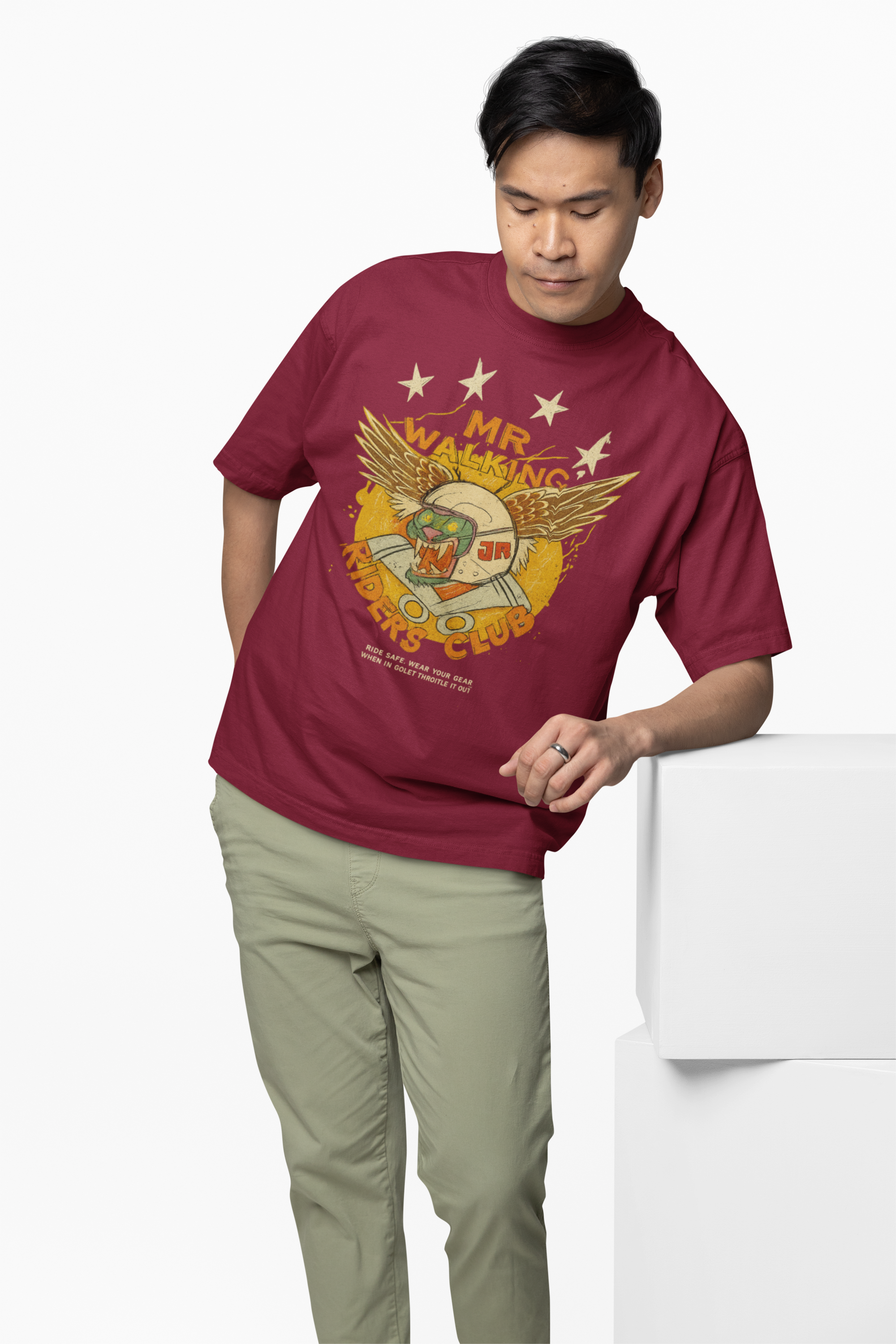Bikers Club Oversized T-Shirts