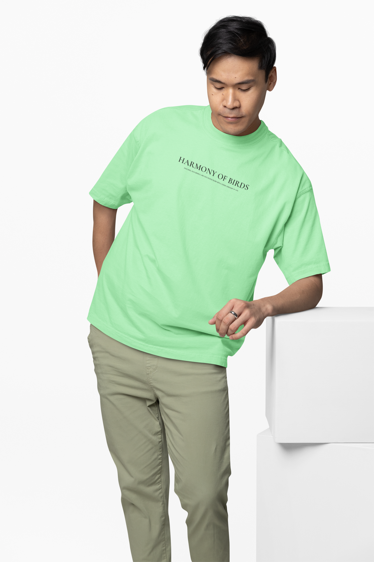 Harmony of Bird T Shirt  Explore Nature-Inspired Street Style