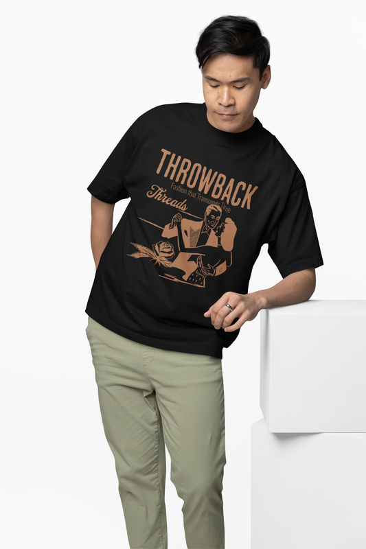 Throwback Oversized T-Shirt  Retro Inspired Streetwear Style