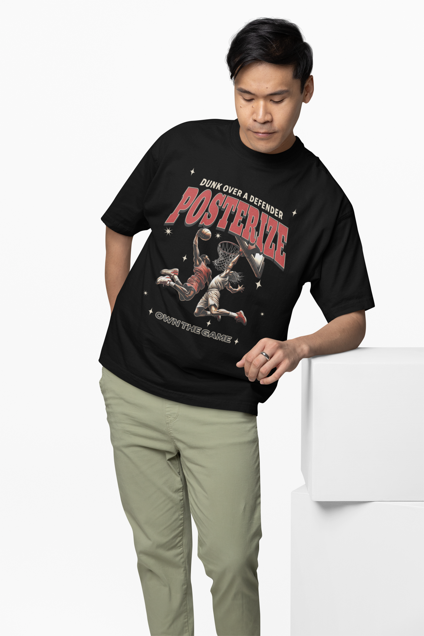 Posterize Oversized T-Shirt for Bold Streetwear Styling