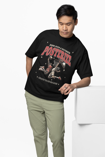 Posterize Oversized T-Shirt for Bold Streetwear Styling