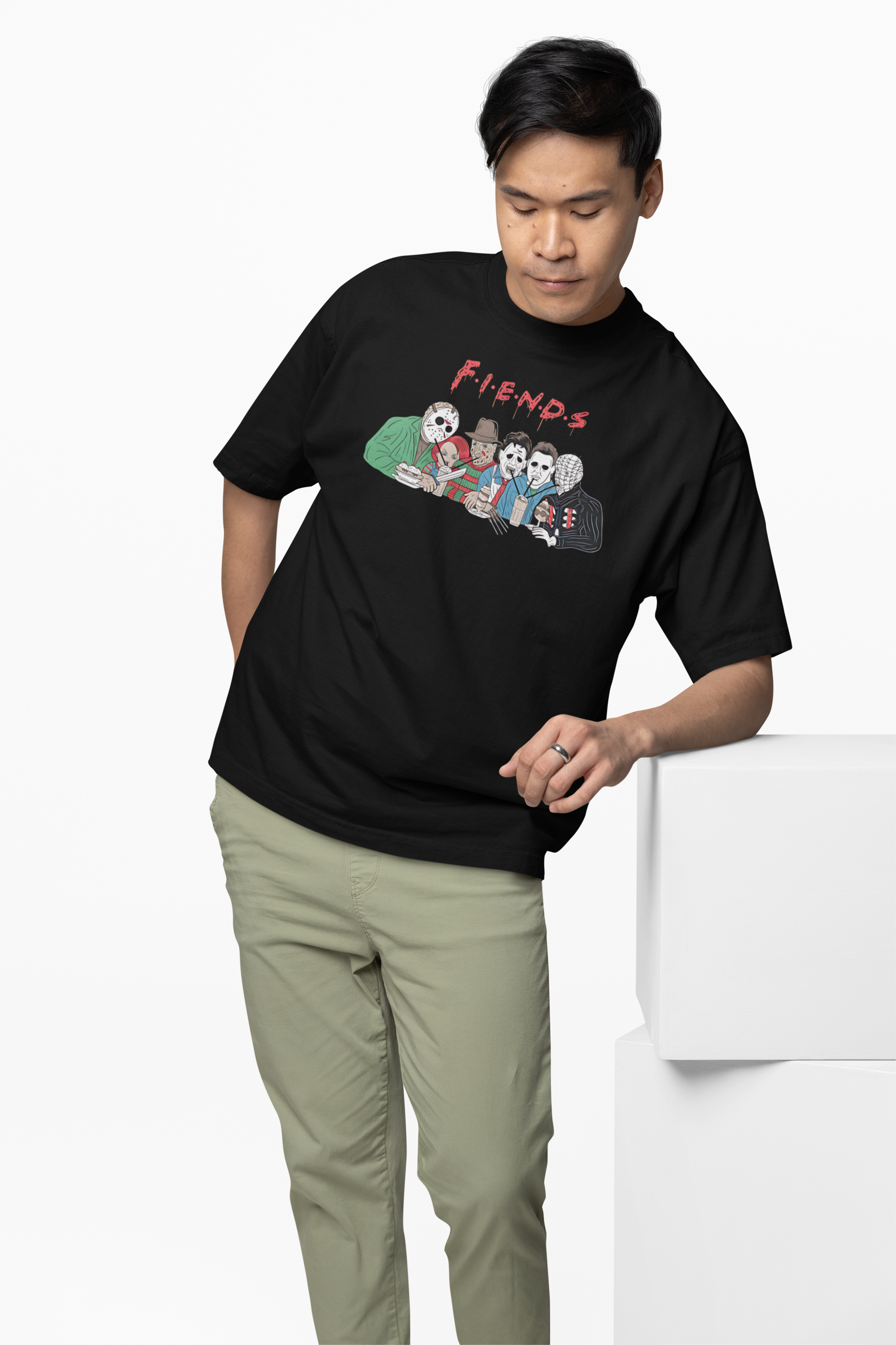Ghost Friends Oversized T-Shirt