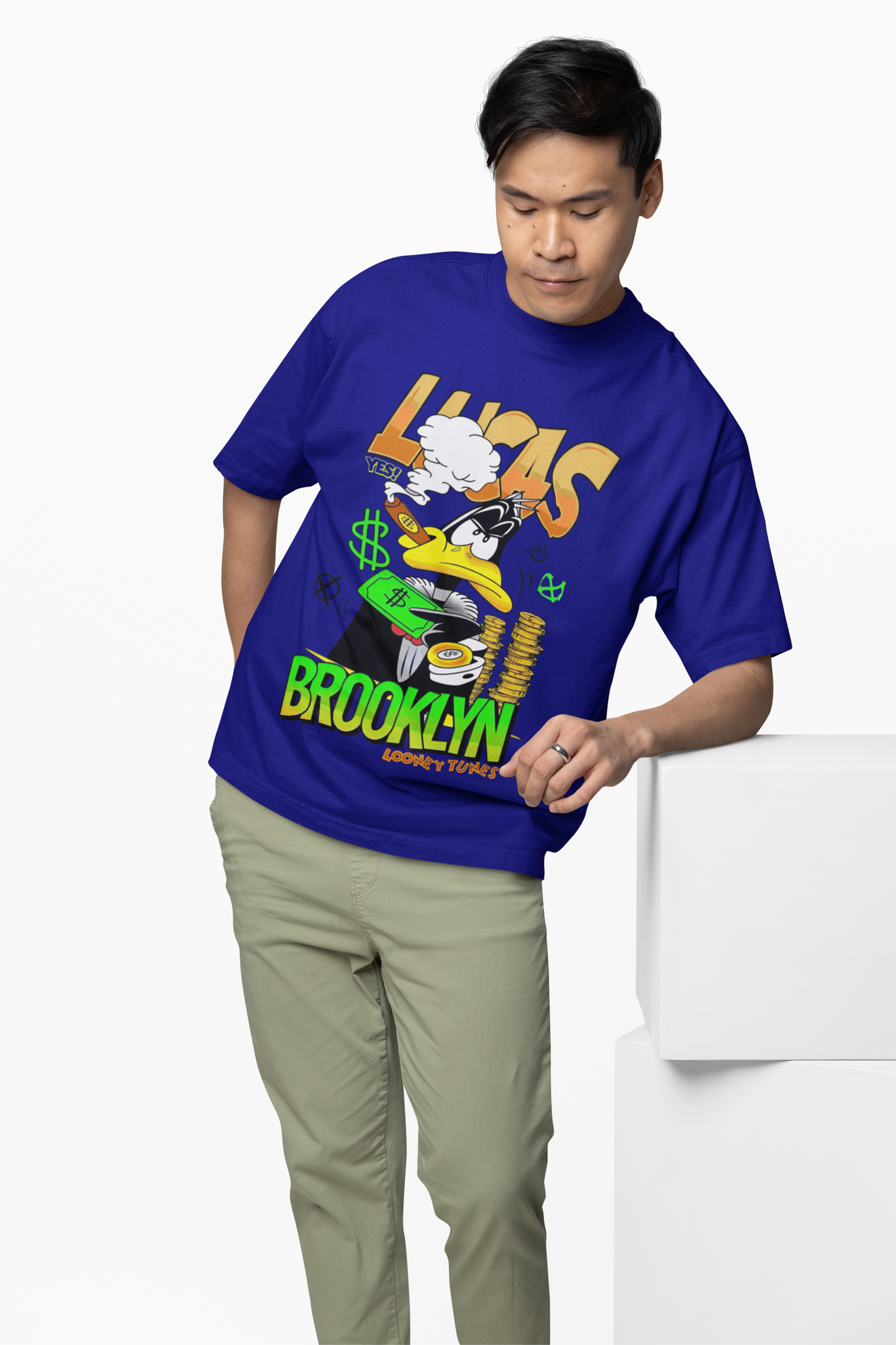 Lucas Brooklyn Oversized T-Shirt Urban NYC Street Style