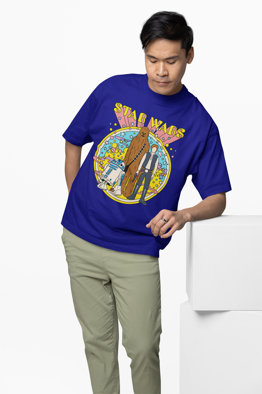 Groovy Retro Oversized T-Shirts – Vintage Aesthetic Streetwear