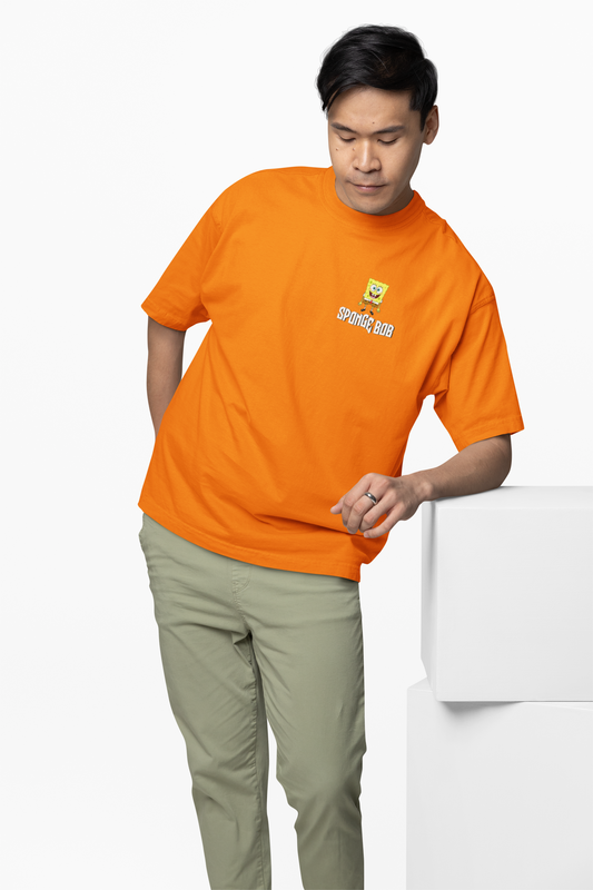 SpongeBob Cartoon Oversized T-Shirt