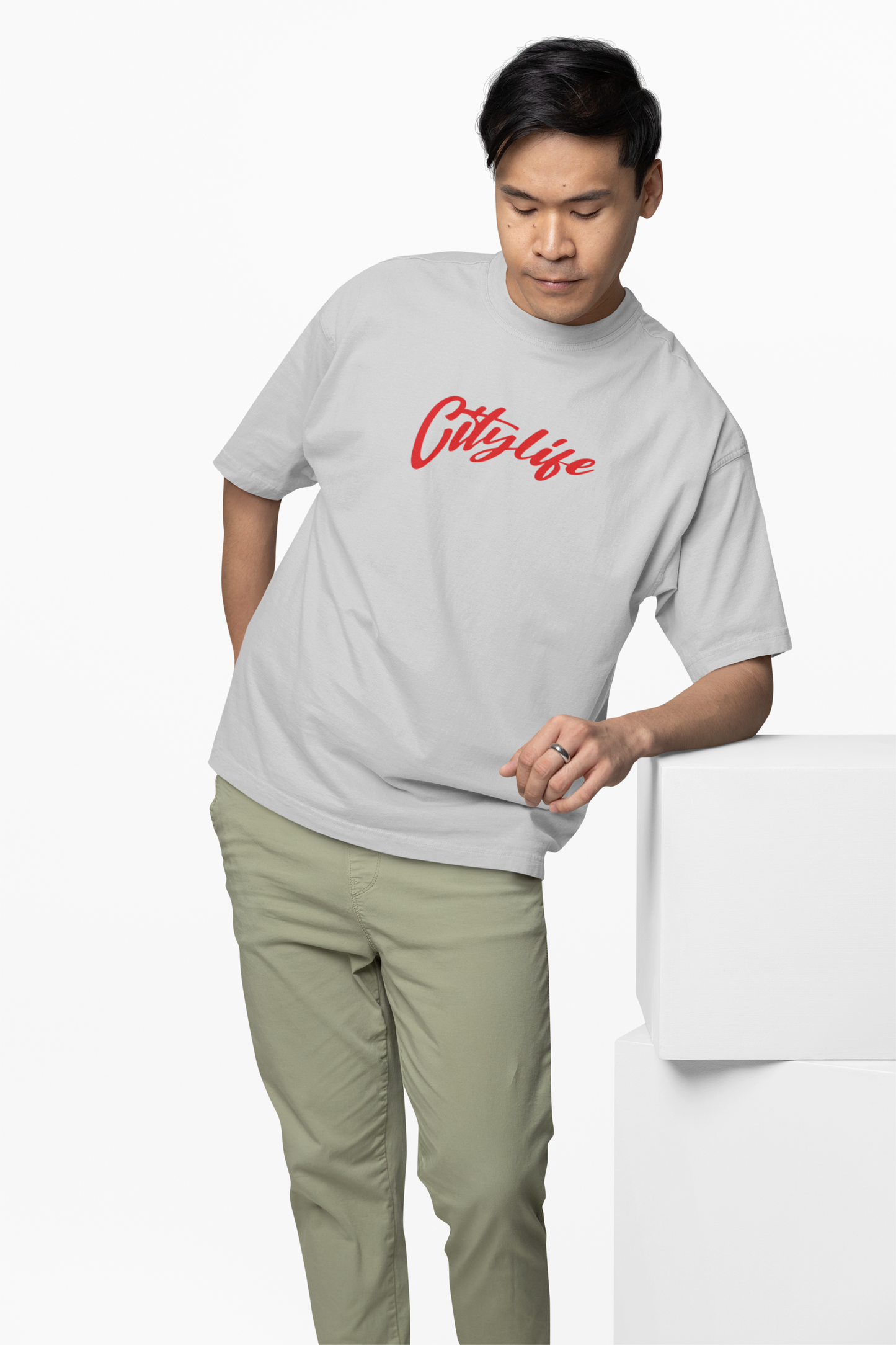 City Of Retro Oversized T-Shirt Stylish Casual Wear