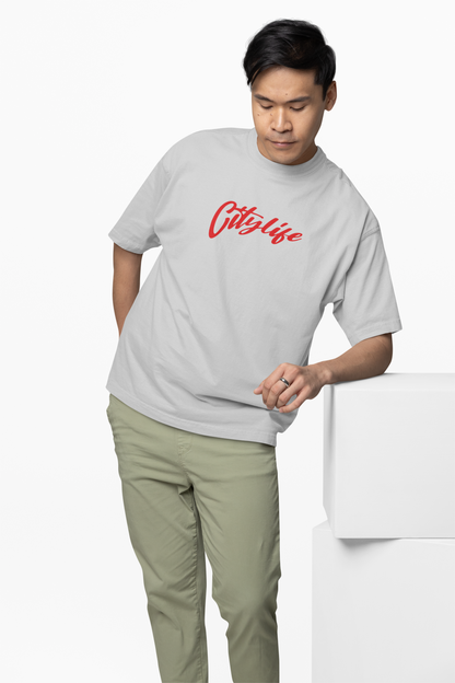City Of Retro Oversized T-Shirt Stylish Casual Wear