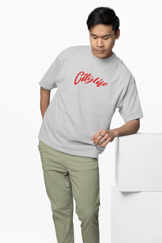 City Of Retro Oversized T-Shirt Stylish Casual Wear