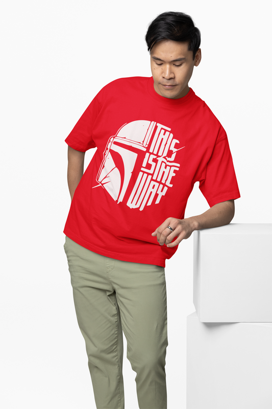 This Is The Way Oversized T-Shirts